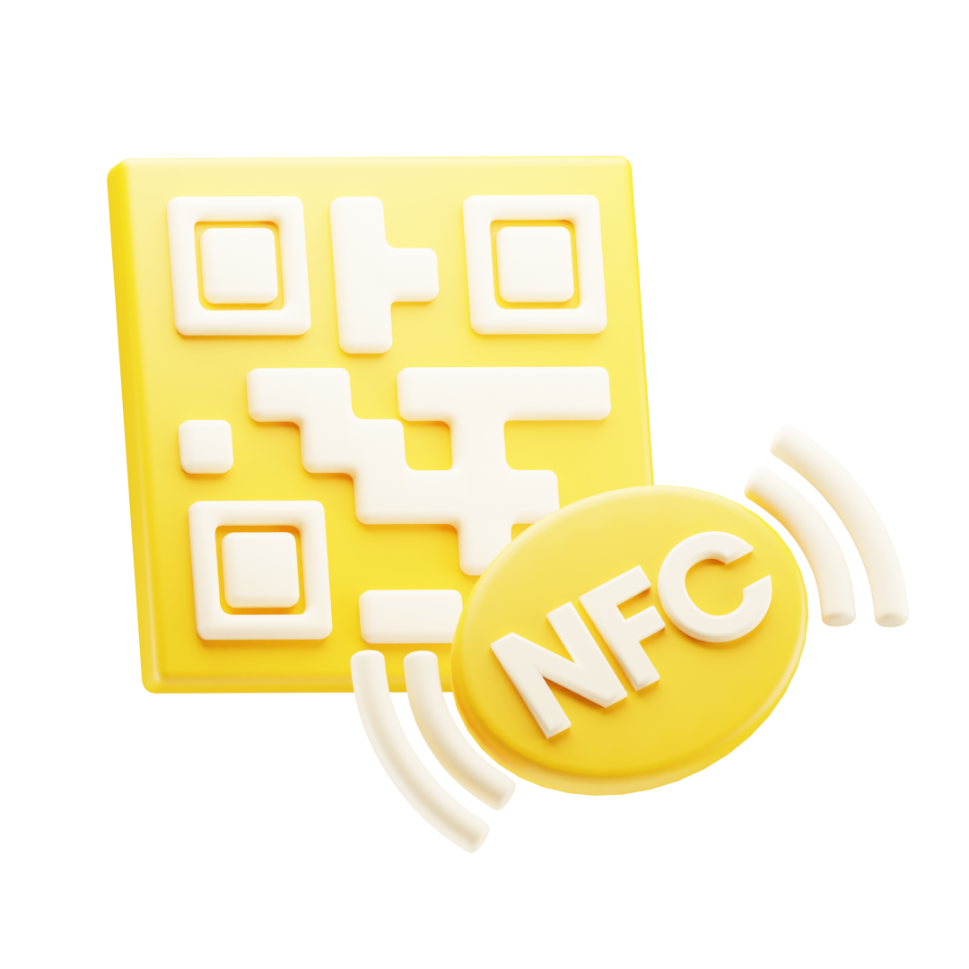 NFC & QR Code Enabled